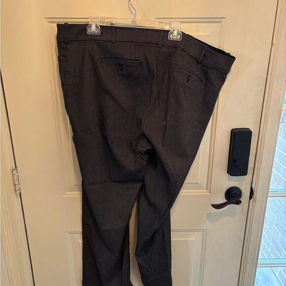 Lane Bryant Charcoal Micro Check Pants - Picture 6 of 6